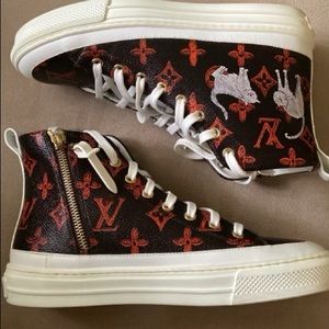 Louis Vuitton Stellar Sneak Boot - Size 7